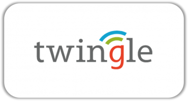 Logo twingle Schriftzug auf weissem Hintergrund
