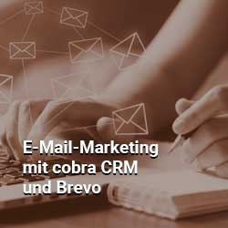 Icon für E-Mail-Marketing mit sendinblue und cobra