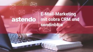 logo e-mail-marketing mit cobra CRM und sendinblue