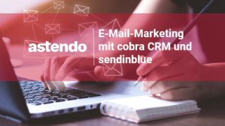 logo e-mail-marketing mit cobra CRM und sendinblue