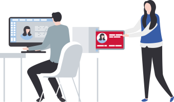 entryManager Anwendung Bild für den astendo entryManager