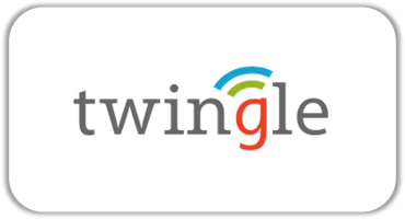 twingle-logo-im-rahmen Logo twingle Schriftzug auf weissem Hintergrund